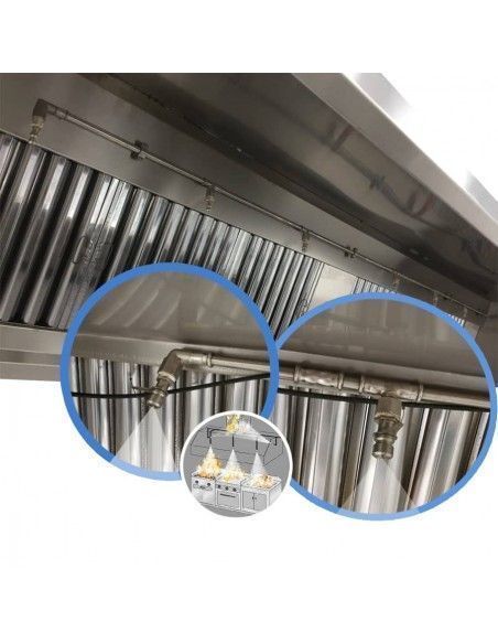 Sistema extinción automática cocinas