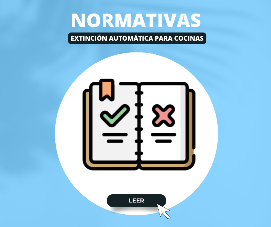 extinción automática para cocinas