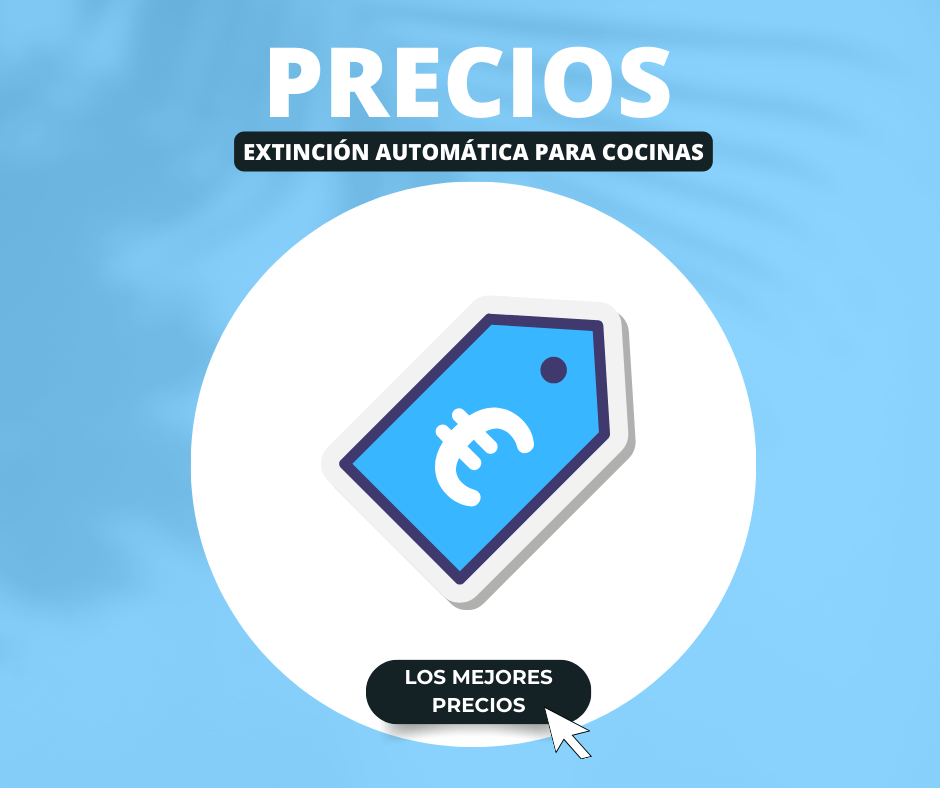 extinción automática para cocinas