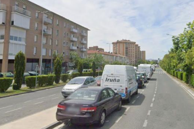 Desalojo a medianoche: un fuego en la cocina de un hotel de Villava despierta a los huéspedes