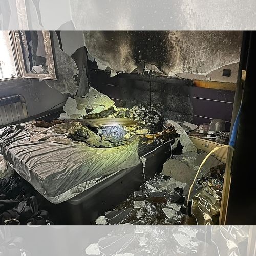 Estábamos dormidos cuando comenzó el incendio: el relato que pudo acabar en tragedia